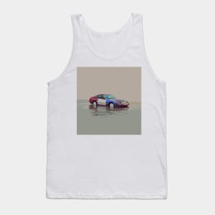 Hi This Is Flume Aesthetic Car Tank Top
